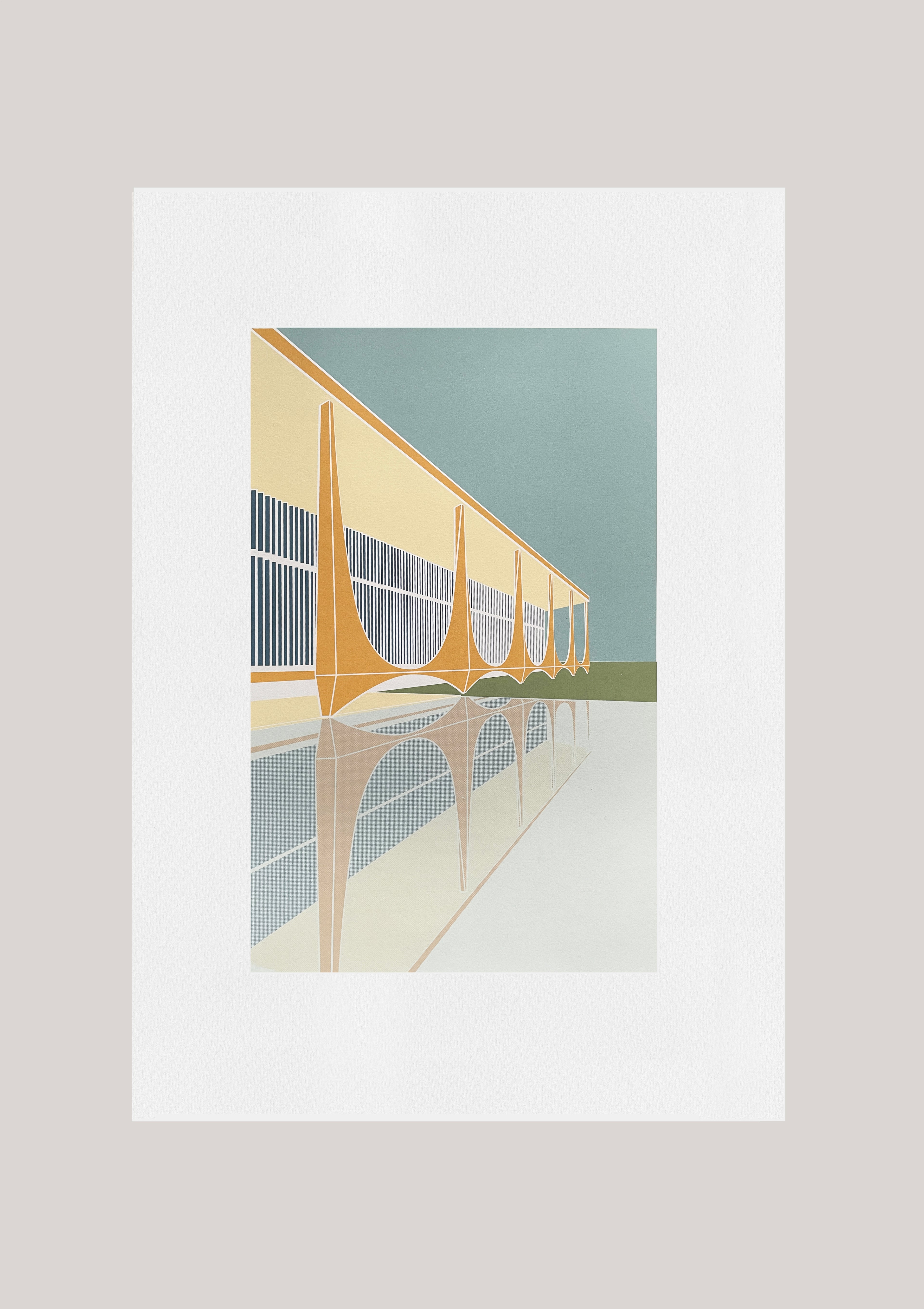 Giclée print - Palácio da Alvorada