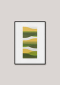 Colour Study III - Up on the hills