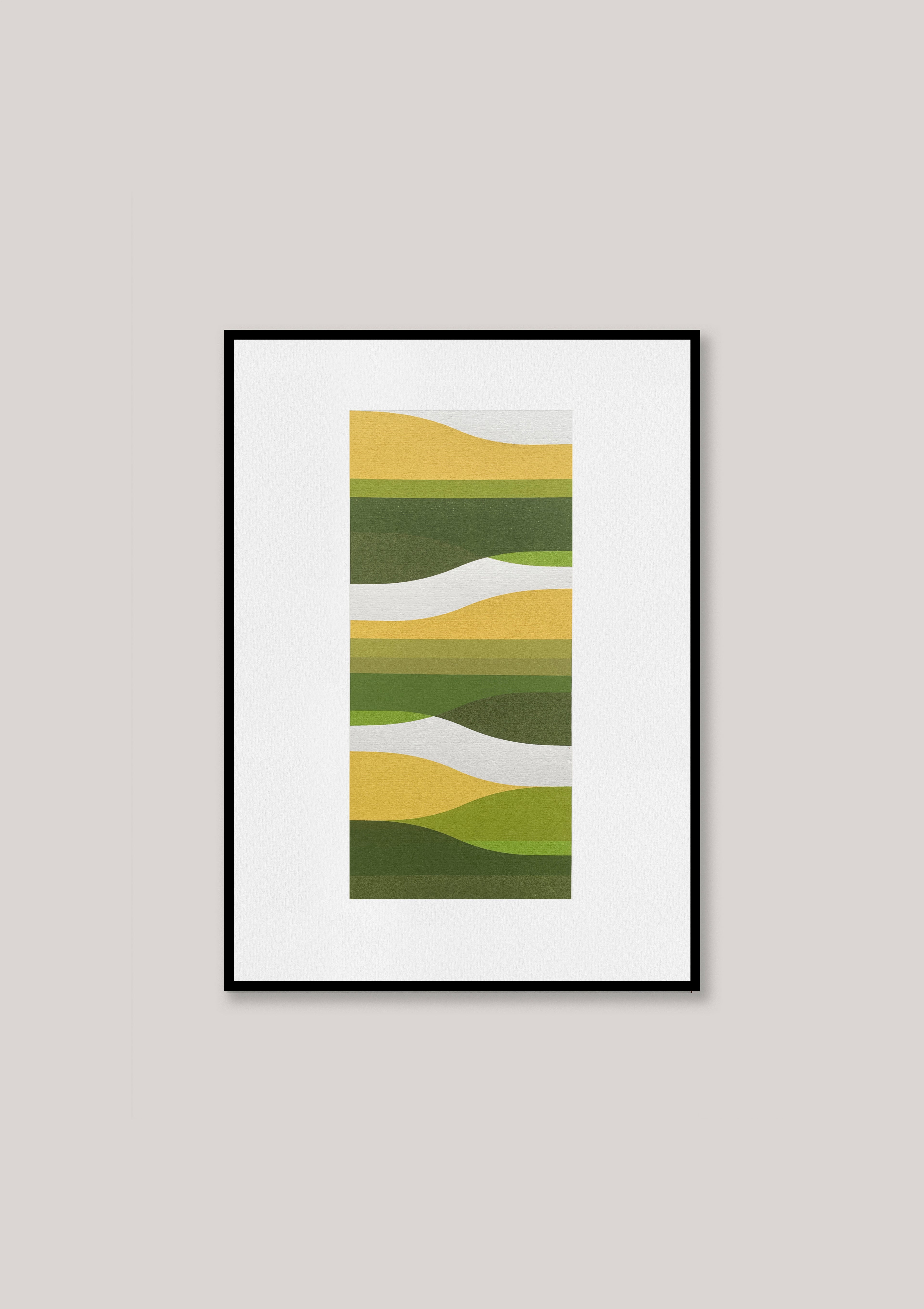 Colour Study III - Up on the hills